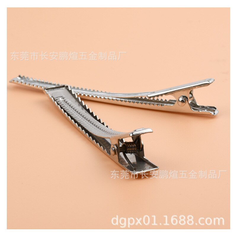Color thickened Metal duck's mouth clip Stainless steel duck's mouth clip Candy-colored square duck's mouth clip