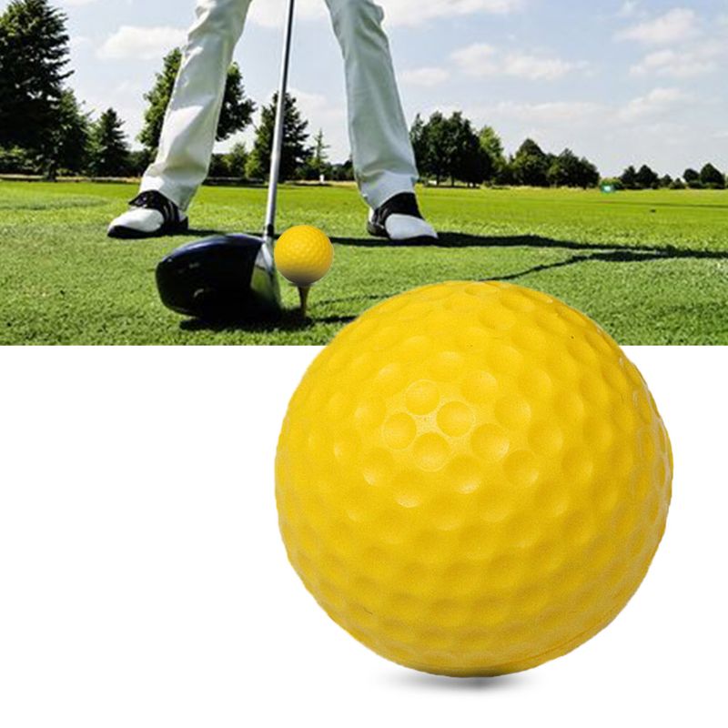 12 Pcs Golf Elastic Ball Hit Shot Putting Training Practice Aid Swing Sports M68D