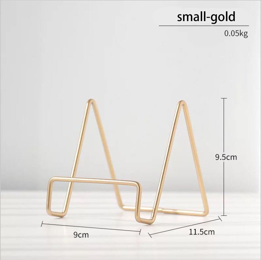 Support de tablette Simple Support en or Rose Support de Support pliant bureau de refroidissement IPAD téléphone Mobile Support universel supports étagère: B-S-Gold