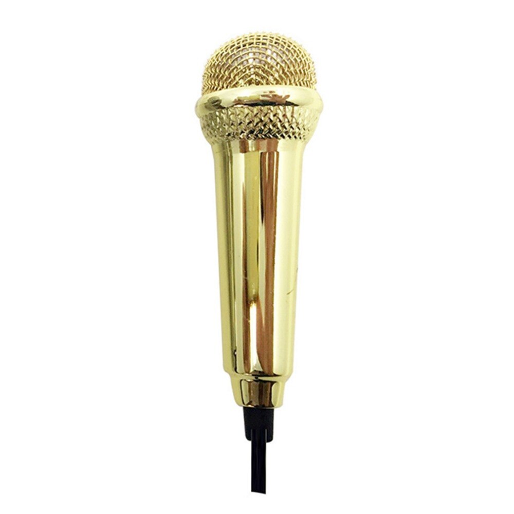 1pcs Mini 3.5mm Wired Microphone for Mobile Phone Tablet PC Laptop Speech Sing 4 Color Newest