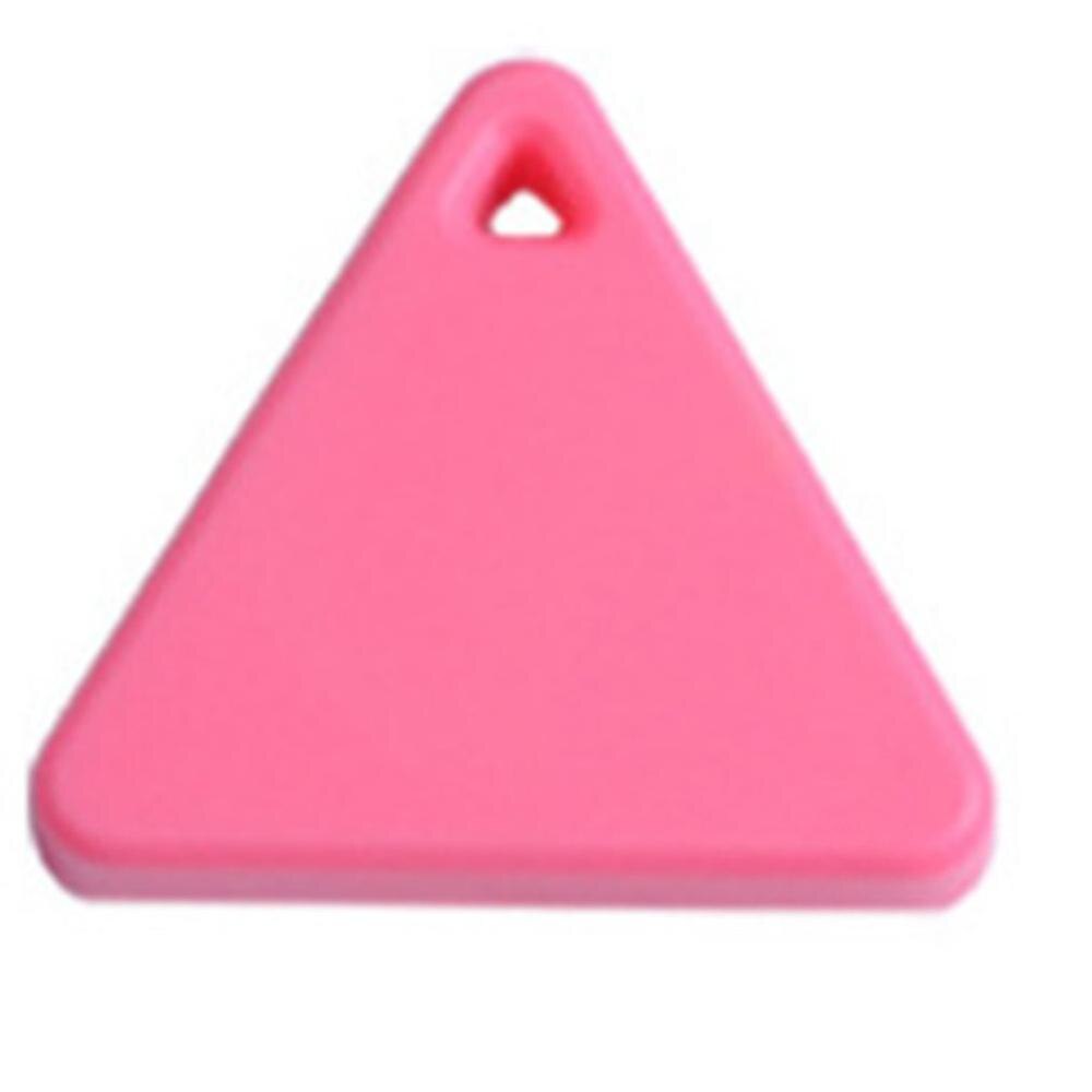 Triangle Anti-perte dispositif sans fil Smart Key Finder localisateur de clé Tracker alarme bidirectionnelle pour enfants: pink