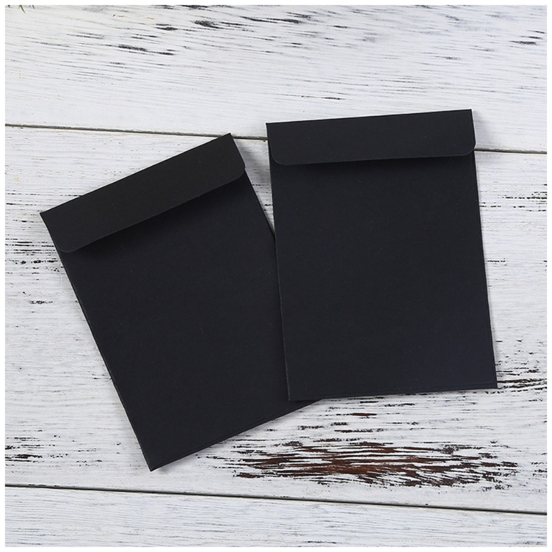 100 Stücke Kraftpapier Mini Umschlag Geschenkumschlag Jahrgang leer Party Einladung Mini Papiertüte Schreibwaren Schmuck Foto Taschen