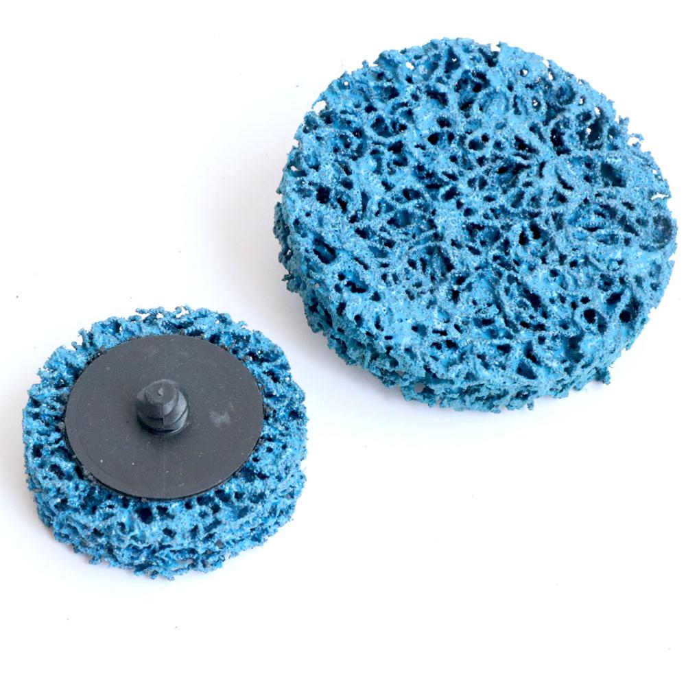 2" 3inch 75mm 6pcs Roloc Quick Change Disc Clean & Strip Grinding Disc for Metal Paint Rust Removal