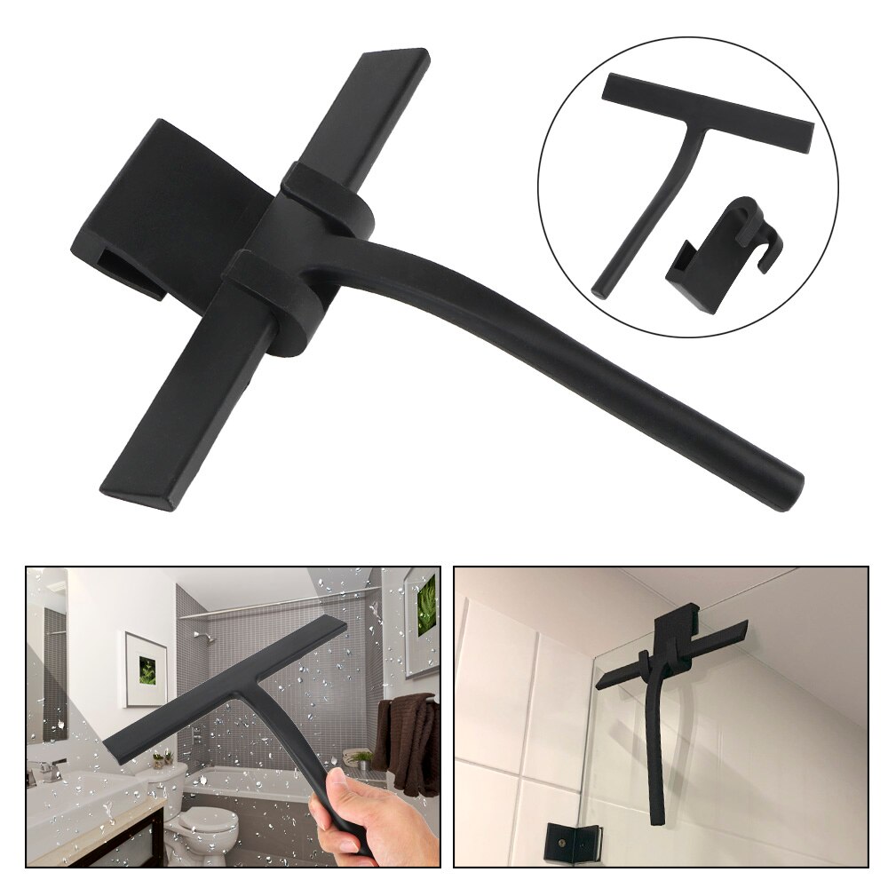 Praktischer Mini-Fensterabzieher Aus Gummi – Ideal Fürs Auto, Dusche, Spiegel & Fenster