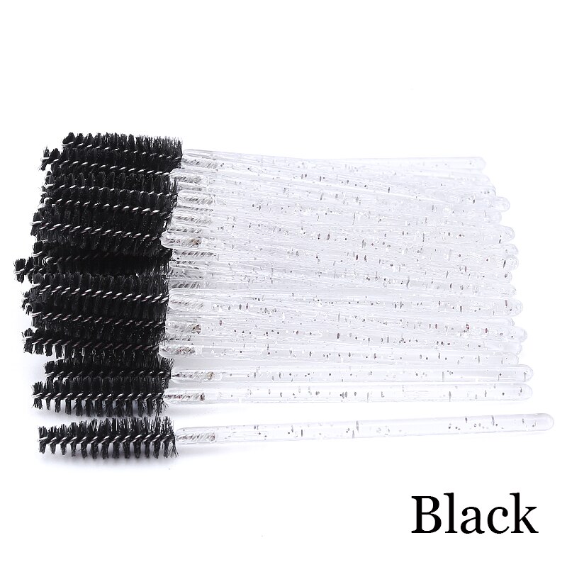 Professionele Wenkbrauw Borstel Mascara Stok Wand Applicator Wimpers Extension Tool Cosmetische Penselen Set Makeup Tools: 25
