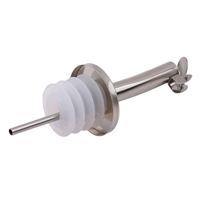 Edelstahl Wein Olivenöl Ausgießer Dispenser Auslauf Glas Flasche Ausgießer Stopper Glaskolben Trockenen Rotwein Topf Flasche Kork: white automatic