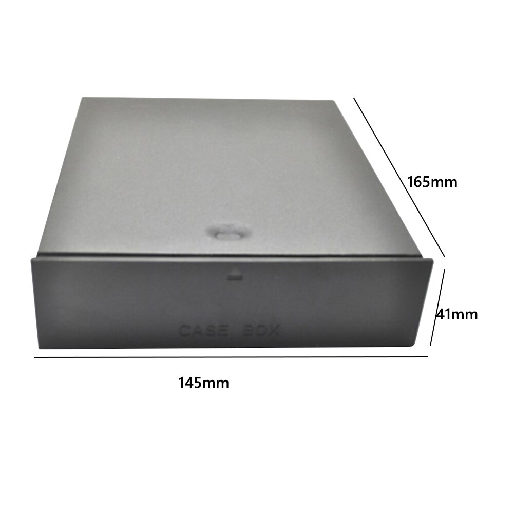 External Enclosure 5.25 inch Hard Drive Mobile Blank Rack Organizer Drawer Tray Storage Box Case for Desktop Computer Accessory