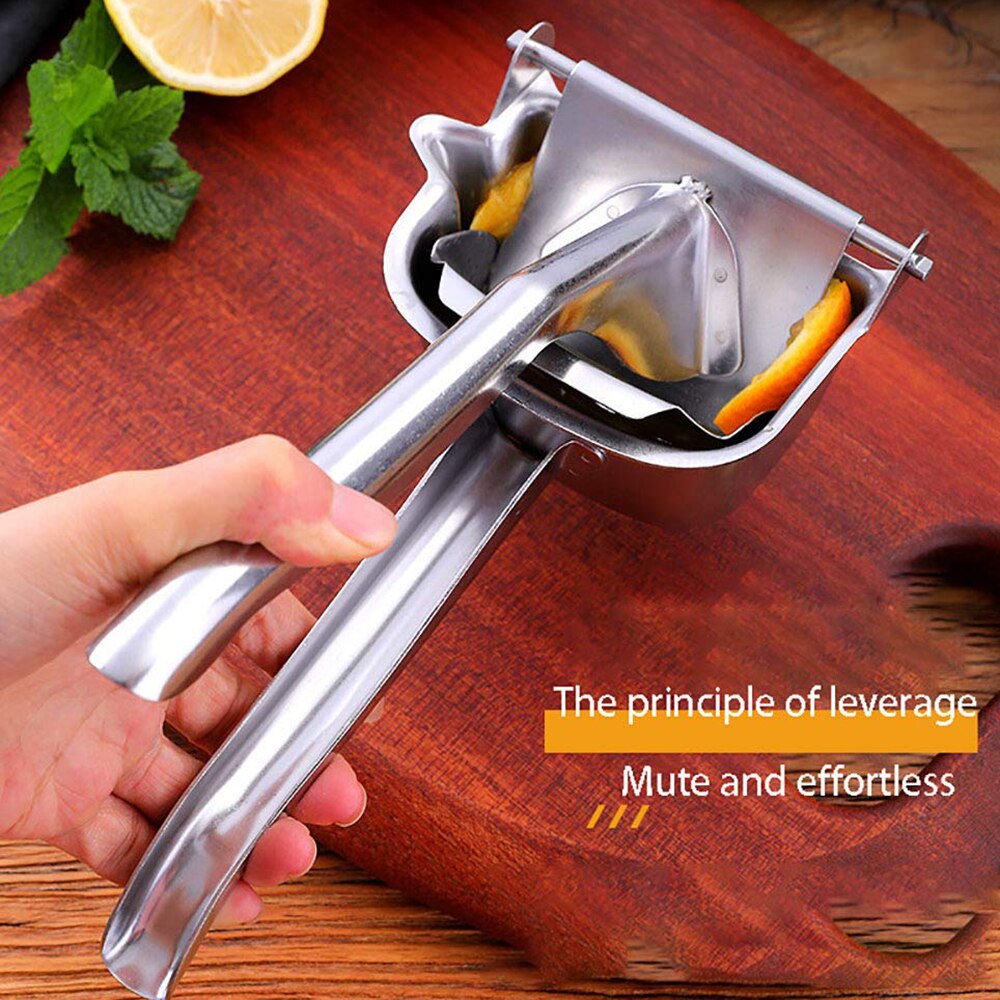 Exprimidor Manual de Metal para el hogar, exprimidor de zumo, exprimidor de limón y naranja, prensa para cocina, fruta para bebé