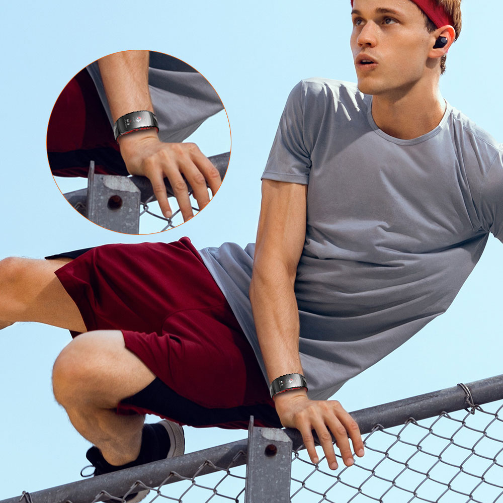 Yhteensopiva samsung gear fit 2 pro kellon ranneke / sovi 2 ranneke korvaava silikoni-älykellon rannekkeet samsung gear fit 2 pro