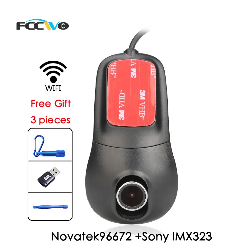 Fccwo F2 Dash Cam Novatek96672 Sony IMX323 Wifi 1080P Auto Dvr Registrator Video Recorder Auto Camera Dashcam Dvr Dash cam
