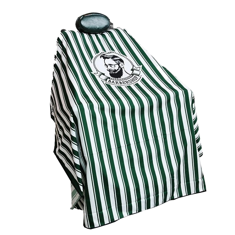 1pcs Barber Cape Waterproof Hairdressing Cape Haircut Gown Cloth For Hair Styling: light green