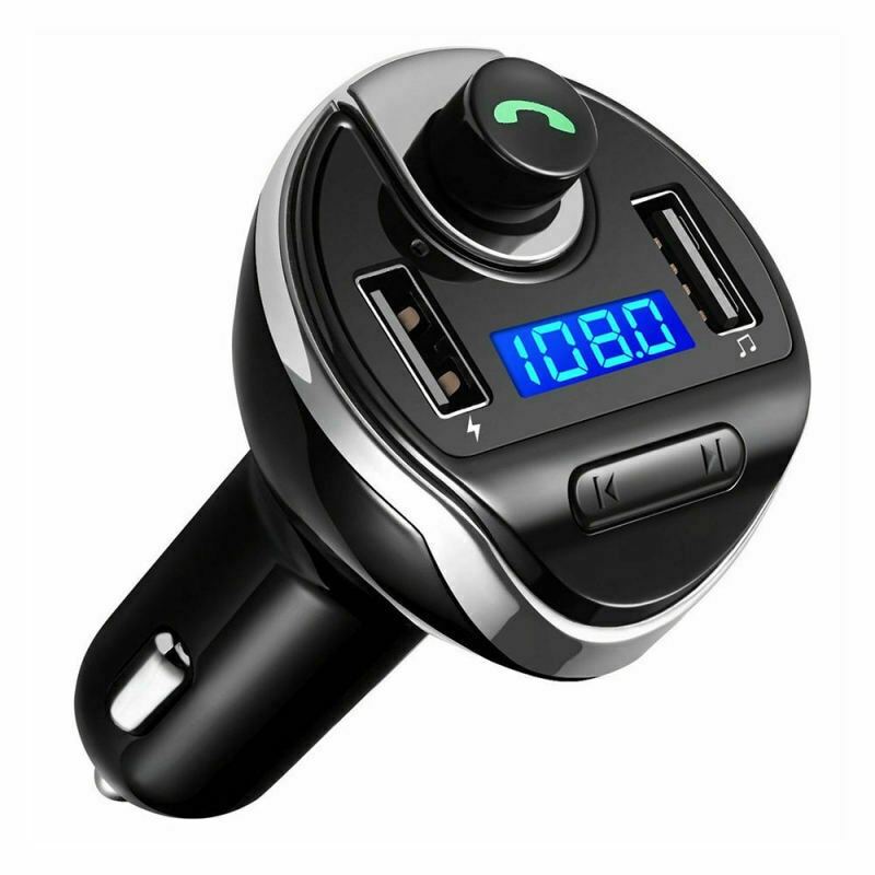 Bluetooth Fm-zender MP3 Radio Adapter Usb-poort Opladen Batterij Power