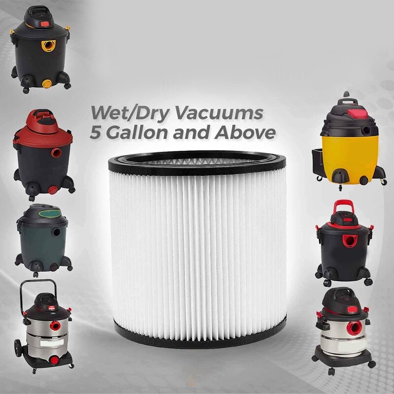 Wet Dry Shop Vac Filter 90304 Replacement Filter Perfect for Wet/Dry