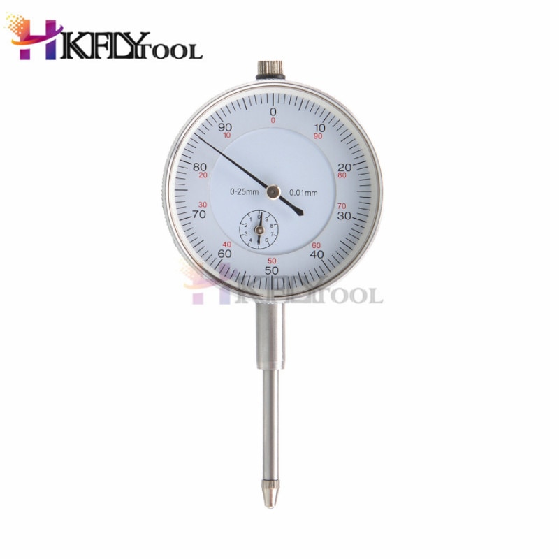 0-10mm 0-25mm 0-30mm 0-50mm 0.01mm Dial Indicator Gauge Meter Precise Indicator Gauge measure instrument dial gauge micrometer