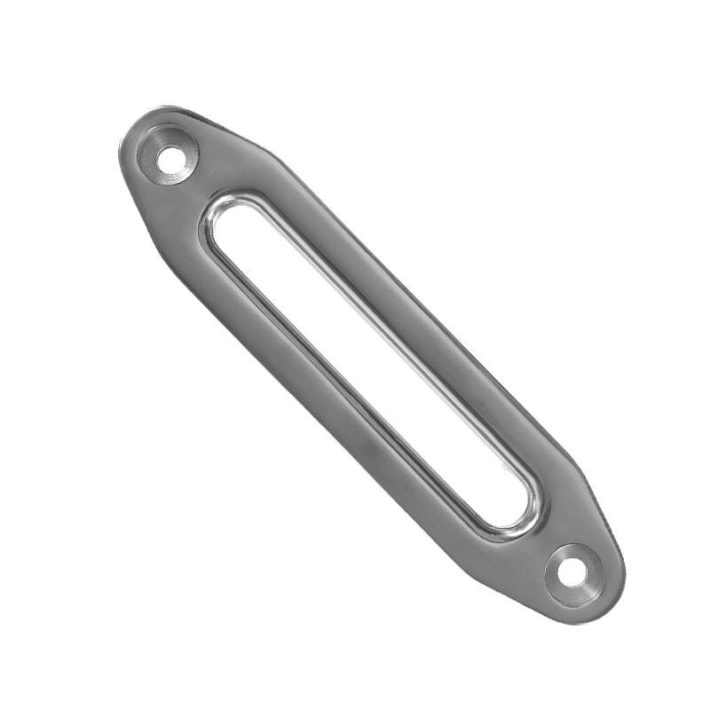 12000 lbs Winch Rope Guide Silver Hawse Aluminum Fairlead For Off Road 4WD