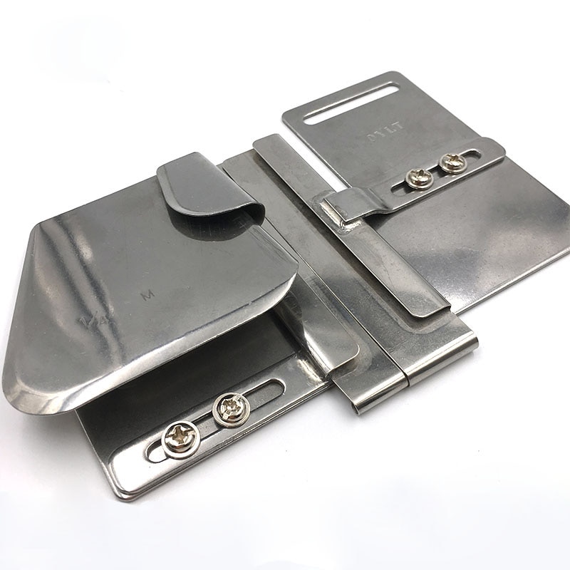 Industrial sewing tools,zipper installation,zipper positioner,efficient auxiliary tools,single needle machine accessories