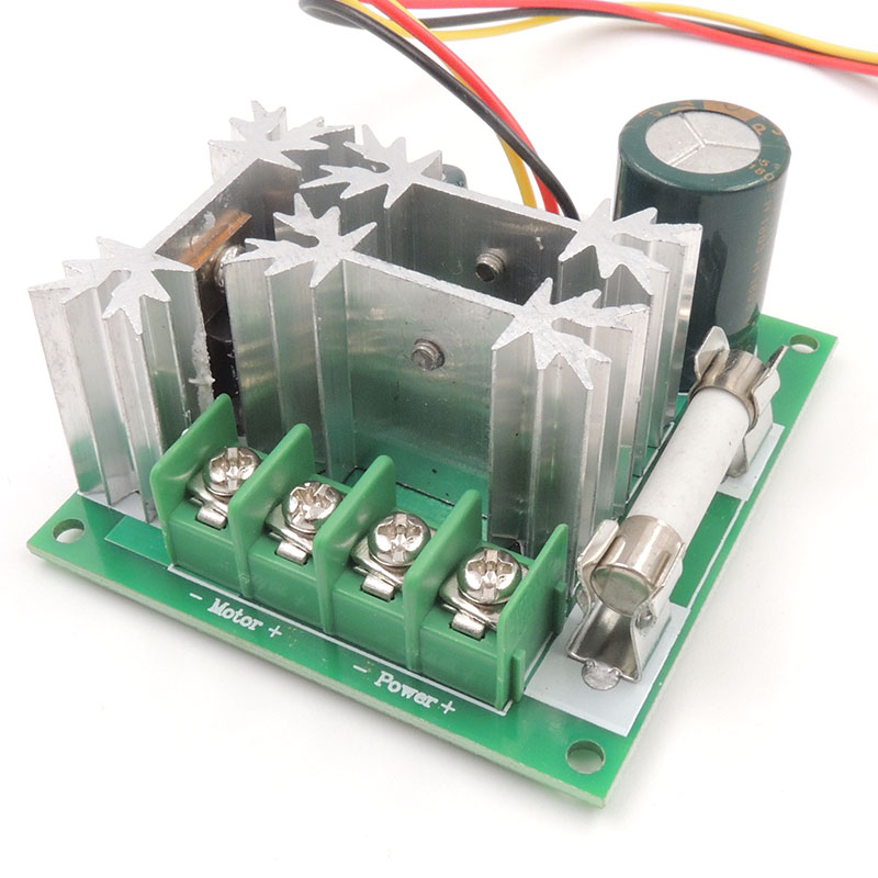 Spændingsregulator 1000w dc 6v ~ 90v lysdæmpere elektrisk motor hastighedsregulator elektronisk volt trinløs transformer