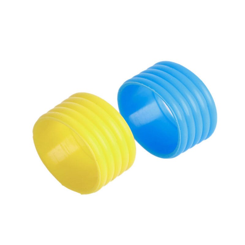 Naait-10 Pcs Tennisracket Handle's Siliconen Ring Tennisracket Grip Gebruik Diverse Kleuren
