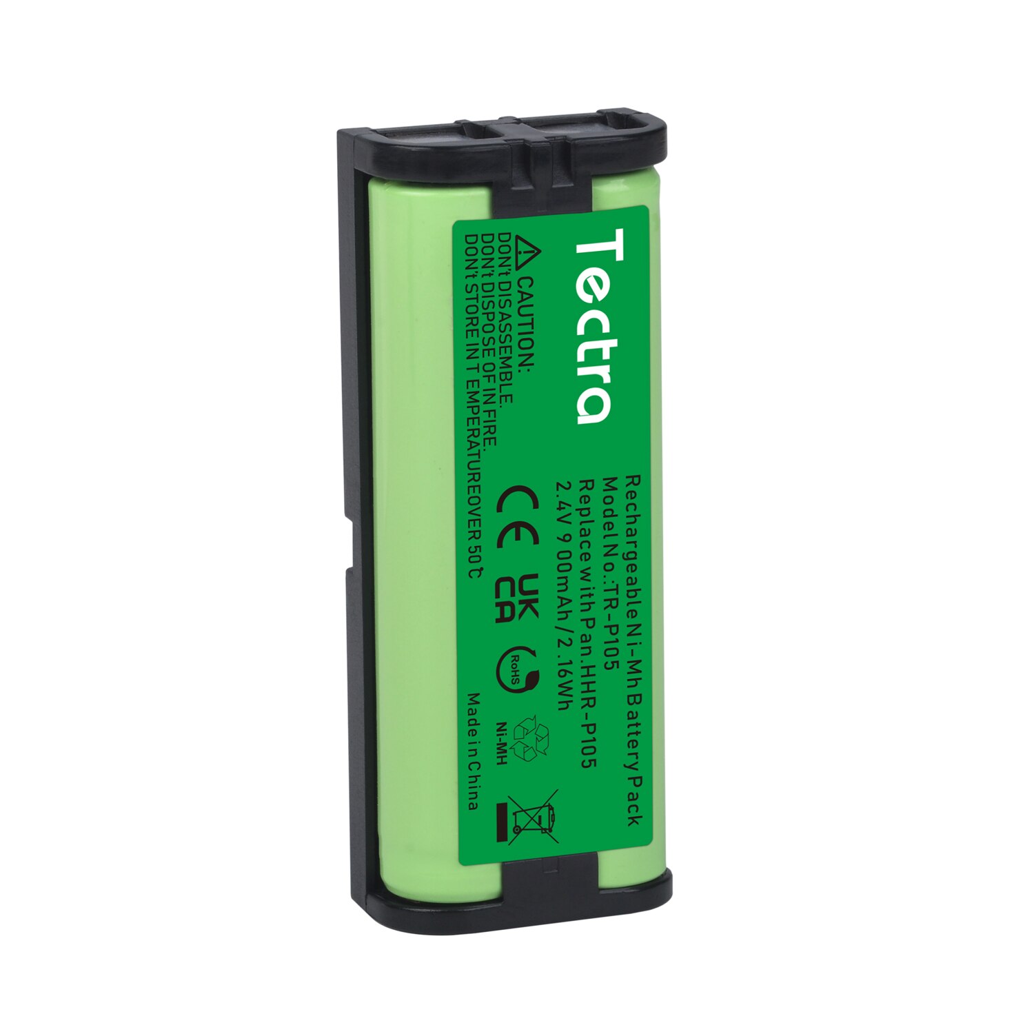 HHR-P105 Cordless Phone Battery for Panasonic HHR-P105A KX-TG5777 KX-TGA242 KX-TGA571 (Type 31) Home Handset Telephone