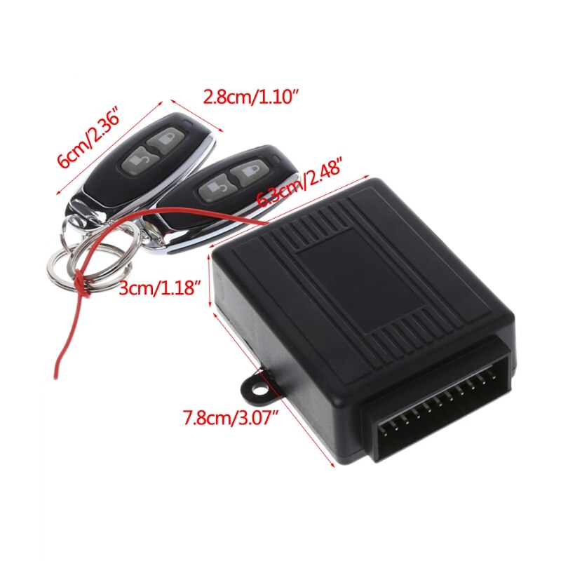 Universal Car Remote Central Kit Door Lock Locking Vehicle Keyless Entry System