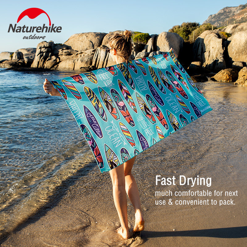Naturehike Compact Bandana Microfiber Snel Droog Camping Handdoek Sneldrogende Reizen Wandelen Bad Strand Zwemmen Gym Handdoek