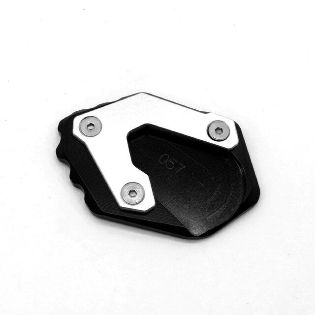 Motorcycle CNC Kickstand Voet Side Stand Extension Pad voor BMW R1200GS LC 14-18 R1250GS: Zwart
