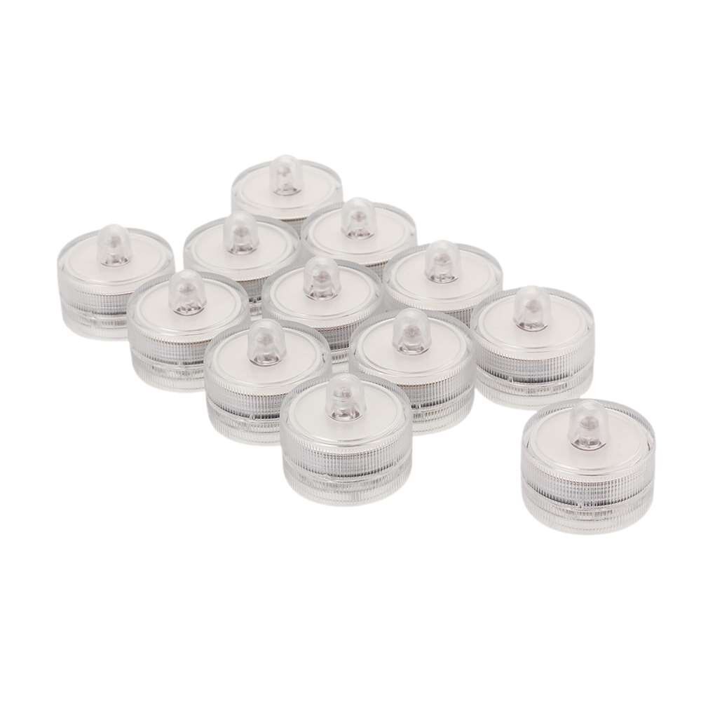 LED Tealight Lights Candles for Party Wedding Decorations LED Submersible Tea Light Candle Flameless Wedding Party Decoration