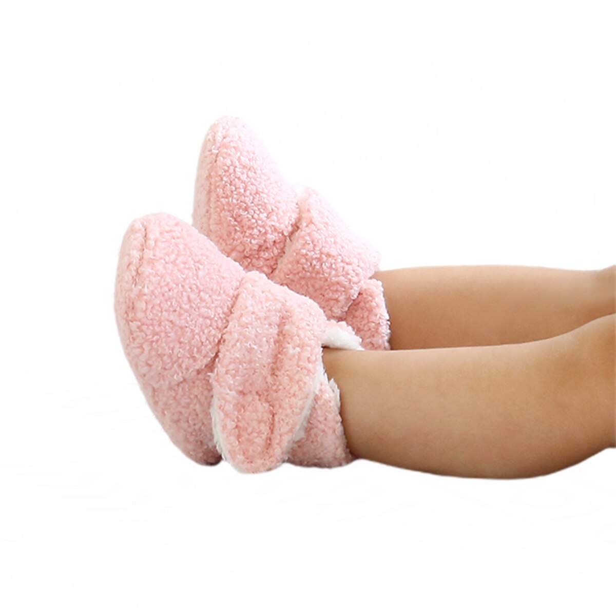 0-18m zachte fleece slofjes, unisex babyslofjes, babyschoentjes met antislip onderkant voor jongens en meisjes