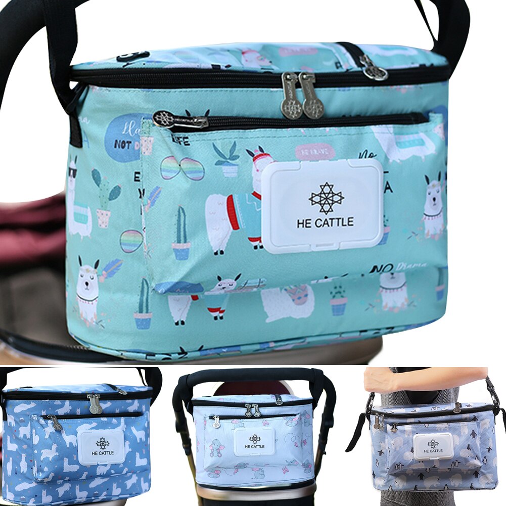 SONARIN Waterdichte kinderwagenorganizer, tas baby