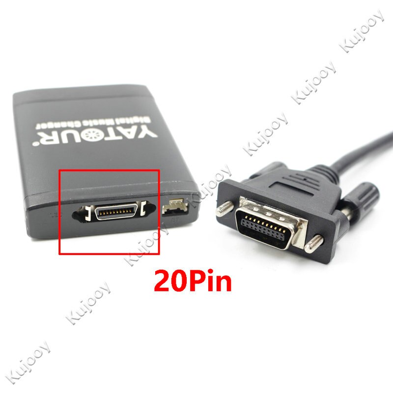 Replacement 12-Pin Adapter Wire Harness For Renault Bluetooth Car Adapter M06/M07 Digtial Music CD Changer