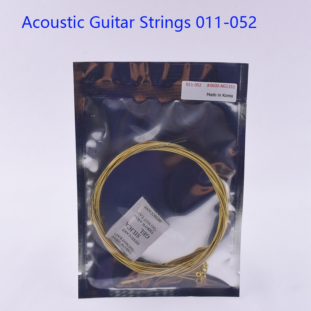 1 Piece Guitar Single String / 1 Set Guitar Strings - (008/009/010/011/012/013/015/016/017/018)Made in Korea: Orange