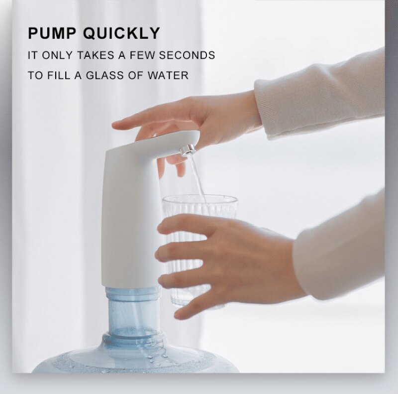 Household portable electric touch pump, automatic water supply, water pressure device, barrel pump