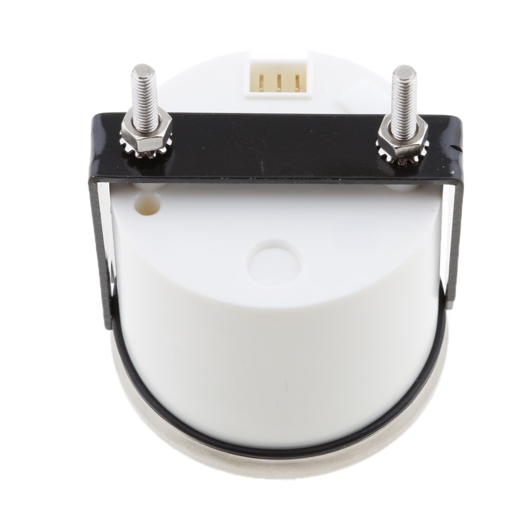 marino Barca Digitale Indicatore di Livello Del Carburante 0-190ohm 52 millimetri Nero Cromo 800-00124