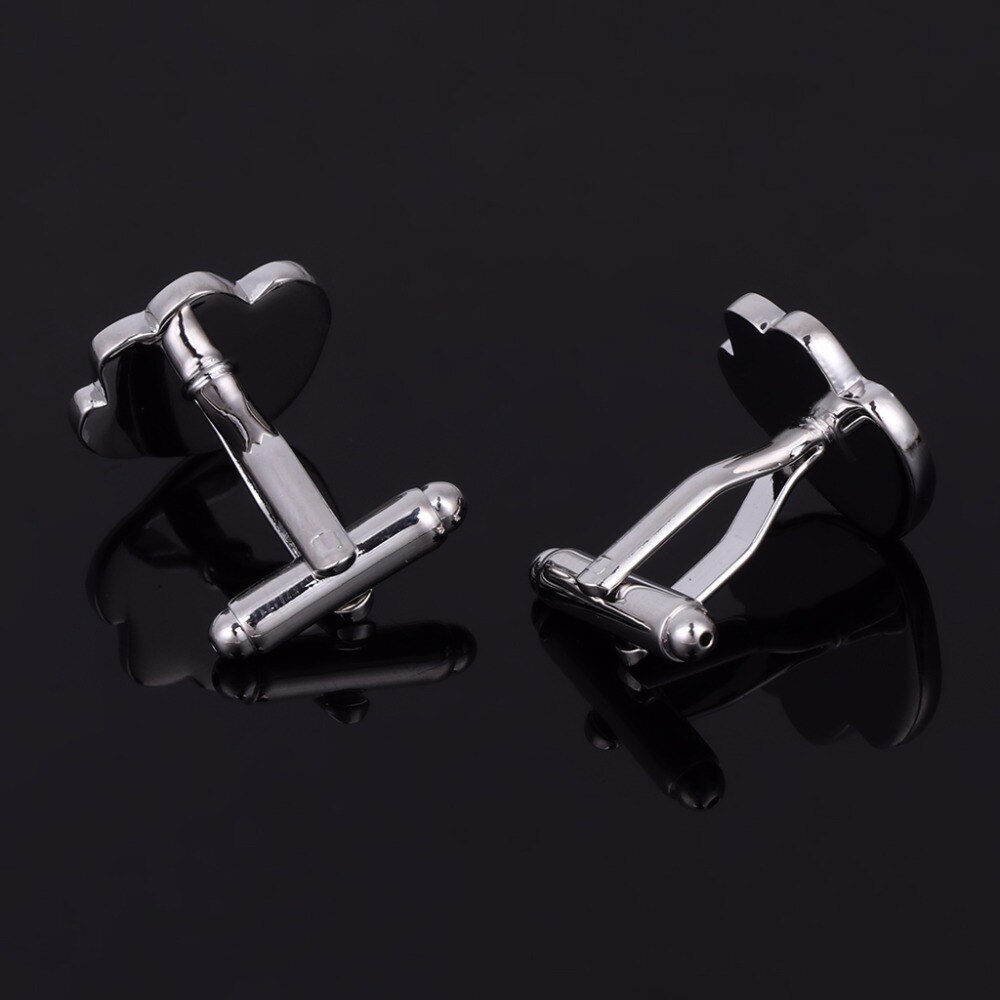 ¡Novedad! 1 par de gemelos JAVRICK con de huella de perro para hombre, de joyería, gemelos para boda, , negocios