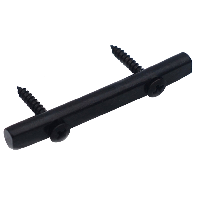 Barra de tensión de cuerda de 45MM, retenedor de cuerdas para guitarra eléctrica, instrumento Musical cromado/Negro/dorado, accesorios para guitarra: Blanco