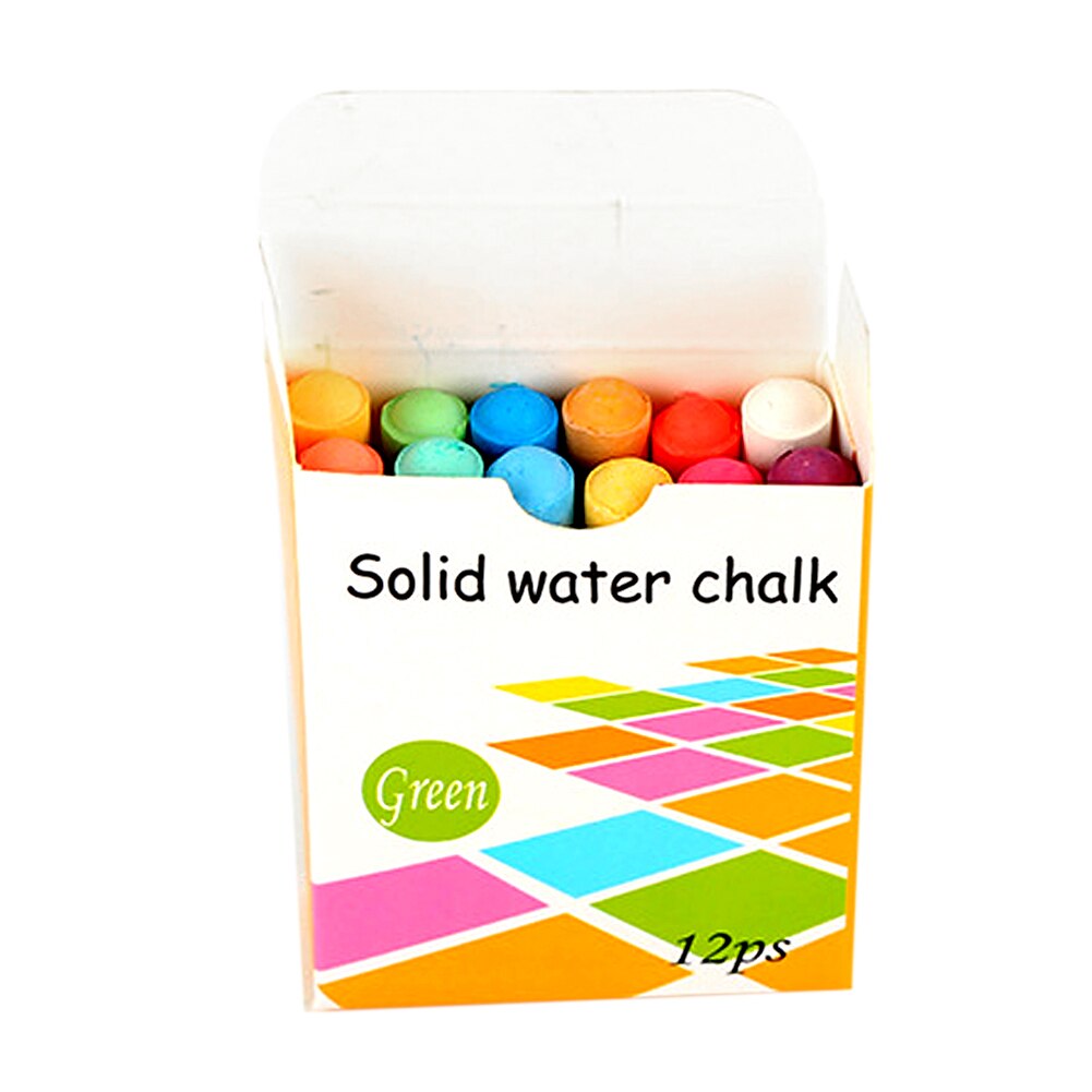kurtrusly 3 Pcs 12 Pcs Craies Blanches Sans Poussière Stylo de Dessin pour Enfants Craie Non Toxique Craie pour Enfants Peinture École Bureau Craie Outil d'Apprentissage, Coloré kurtrusly 3 Pcs 12 Pcs Craies Blanches Sans Poussière Stylo de Dessin pour Enfants Craie Non Toxique Craie pour Enfants Peinture École Bureau Craie Outil d'Apprentissage, Coloré