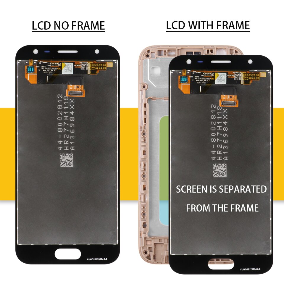 AMOLED LCD Screen for Samsung Galaxy J3 Pro J330F J330FN - 5.0 inch Display with Touch Digitizer