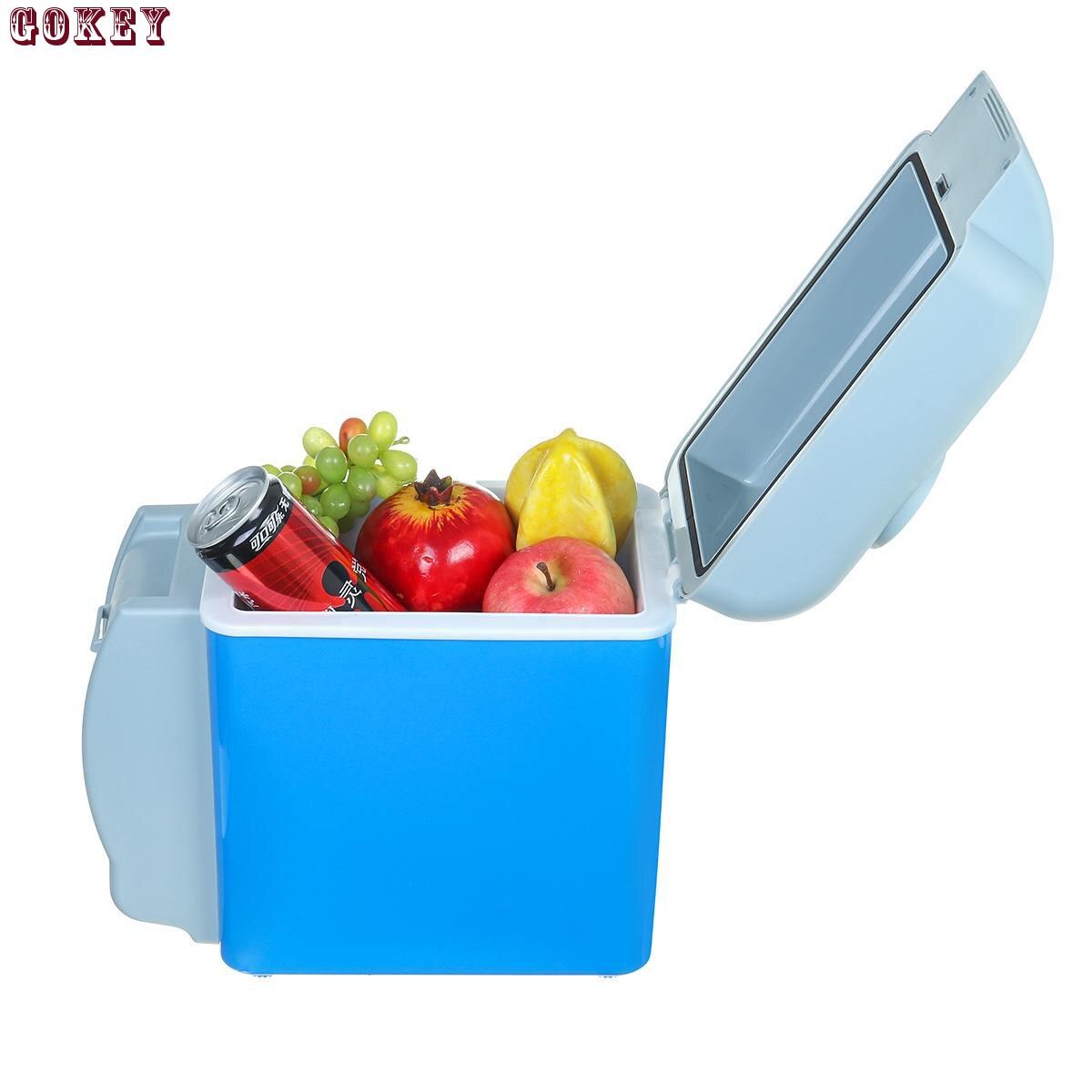 7.5L Refrigerator Cooler Warmer Freeze heating Fridge For Home Thermoelectric Electric Fridge Refrigerator Drink Cooking Tools