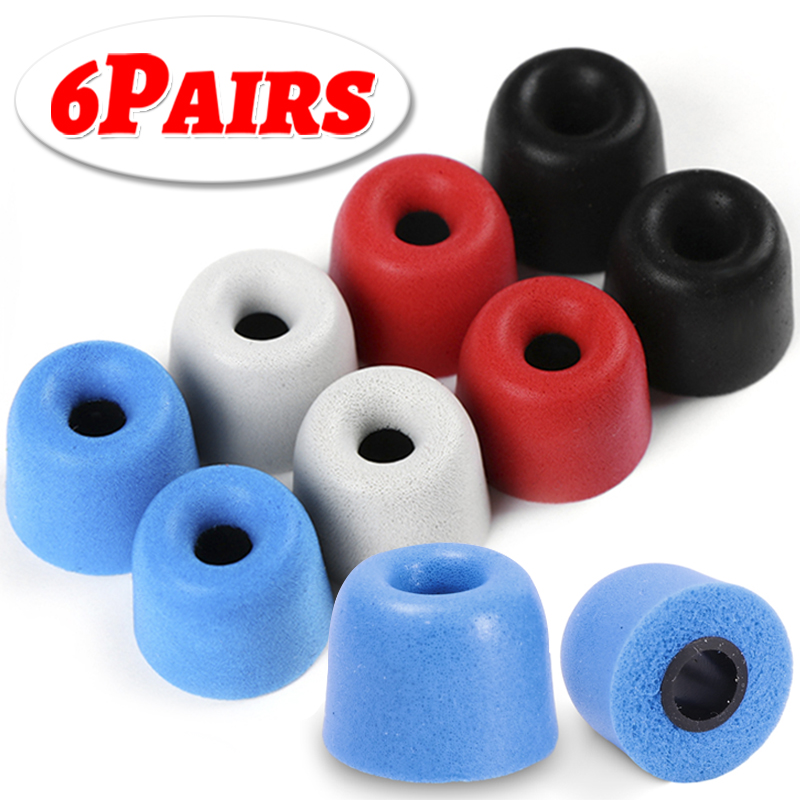 Embout d'écouteurs en mousse à mémoire de forme souple, isolation du bruit, embouts d'oreille confortables en mousse à mémoire de forme, oreillettes pour écouteurs intra-auriculaires, 4.5mm universels