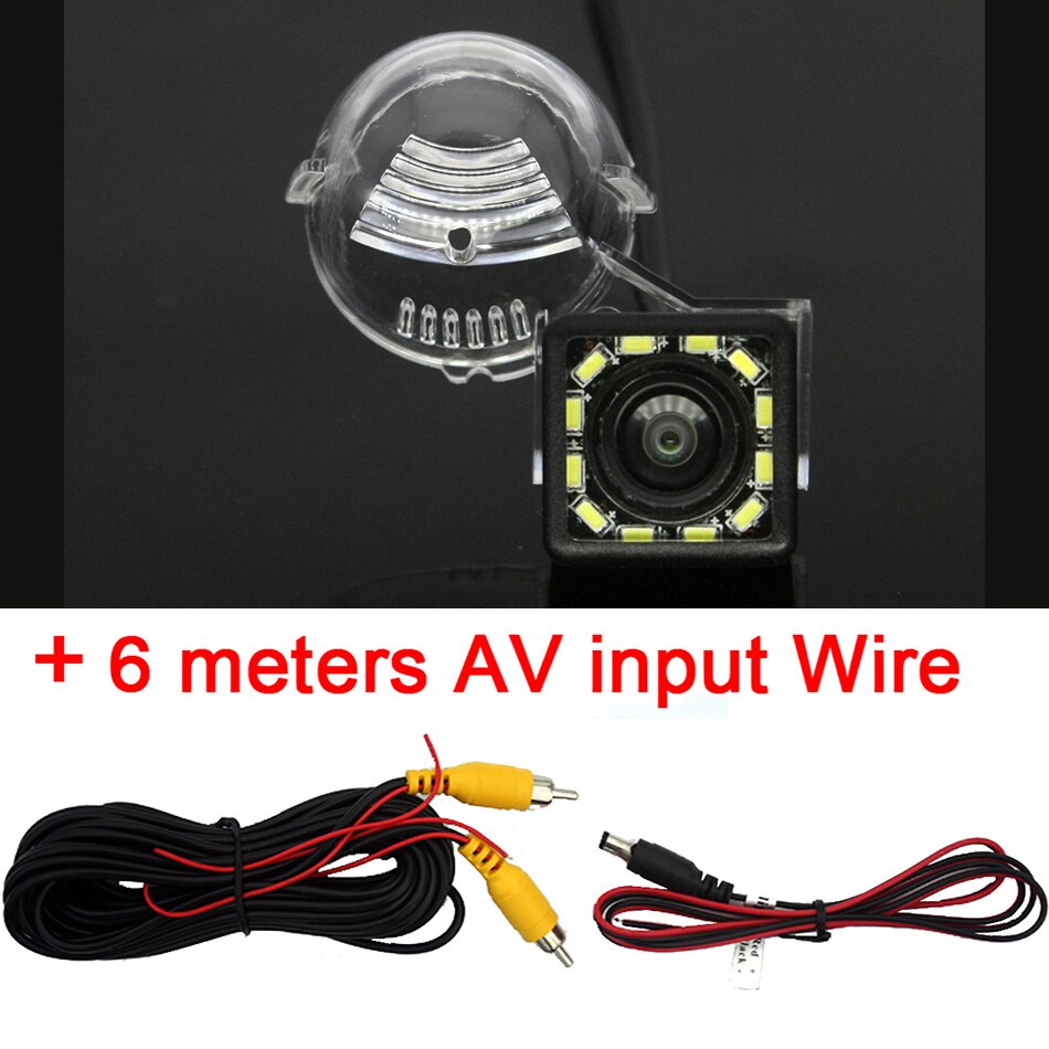 AHD 1920x1080P Special Vehicle Rear View Camera for Suzuki Sedan SX4 Hatchback Crossover S-CrossVitara Auto Liana 2 3 Wagon Car: 12led Rear Camera