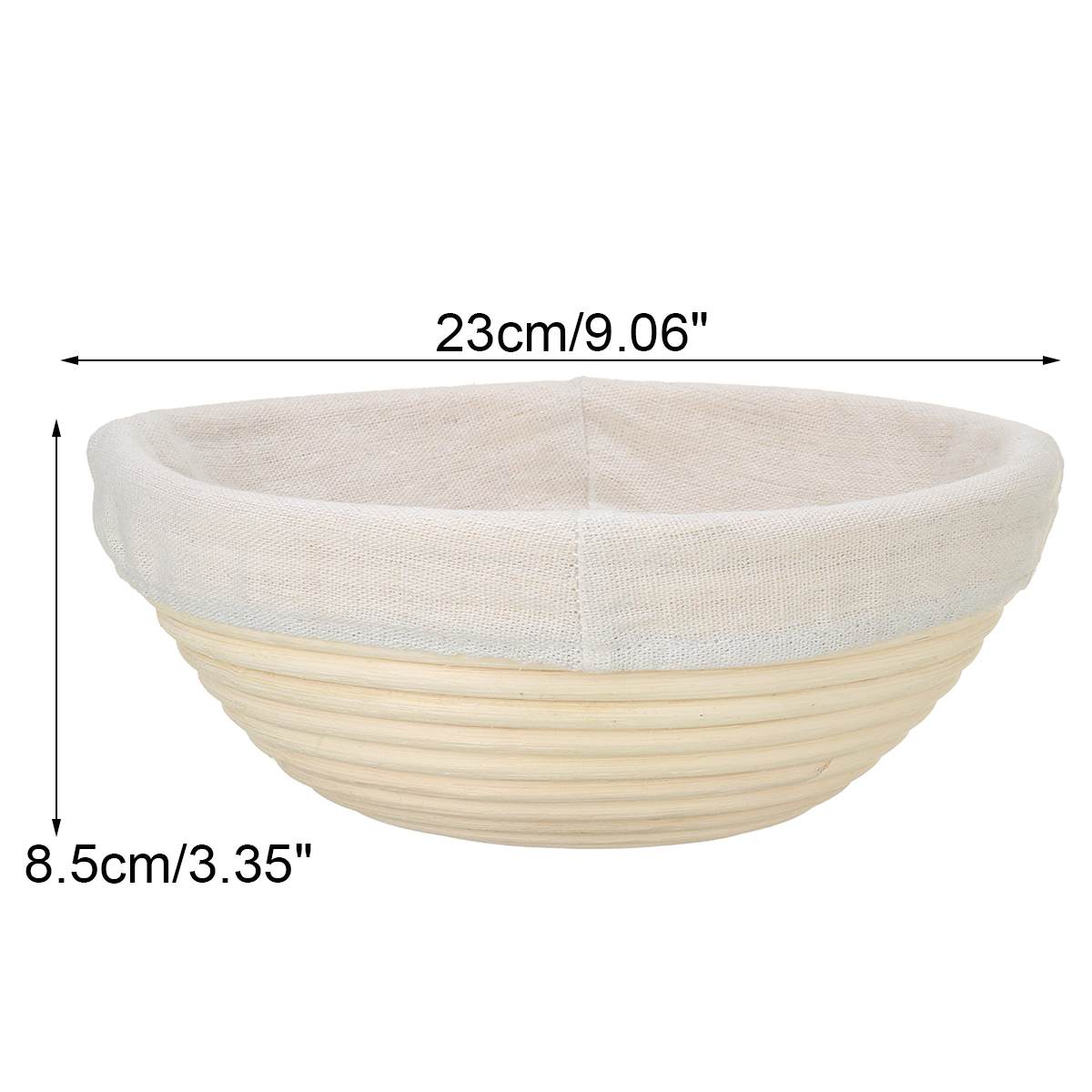 BANNETON DE MIMBRE 25 X 8 CM - Theodora Bakery Shop
