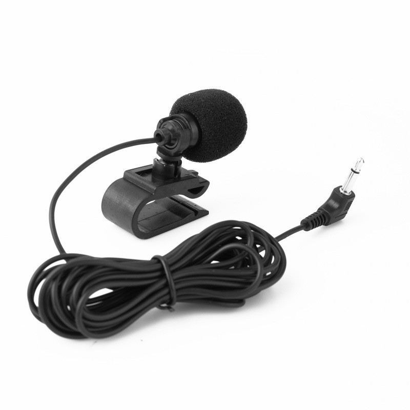 Car Navigation External Condenser Microphone Positioning Intercom Sticky Recording Home Studio Sound Direct Equipment 3.5mm Plug: Default Title