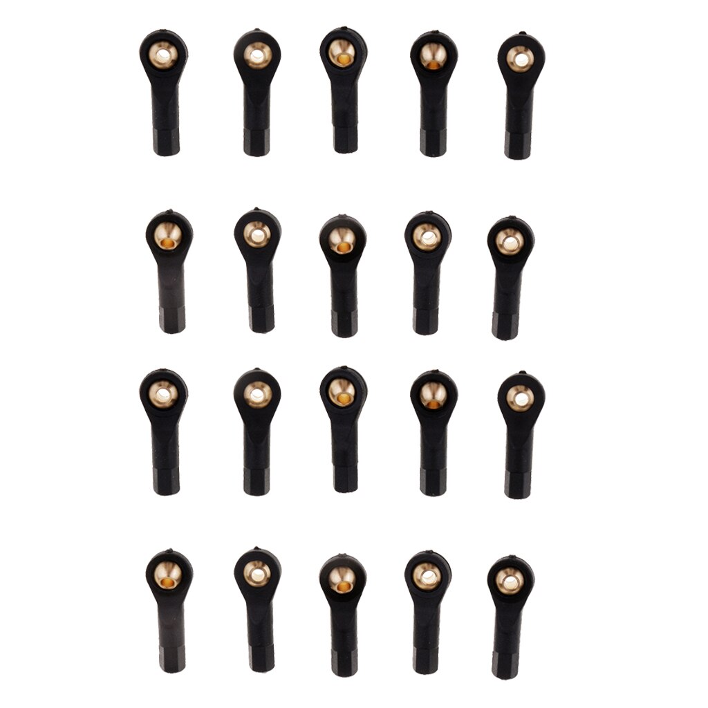 20Pcs Rc Accessoires M2 Bal Hoofd Koppelingen Staaf Voor Rc Model Auto Vrachtwagen Vliegtuig