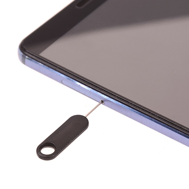 10 Uds bandeja de tarjeta Sim Pin eyector de extracción de aguja abridor eyector para teléfono 7 6S 6 Plus 5 para Huawei Xaomi