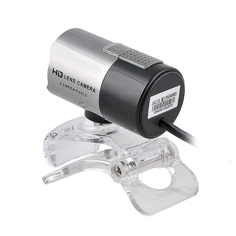 Original ANC Web Camera PC Computer Night Vision Webcam USB Free Driver HD Camera With Microphone Web Cam Webcamera