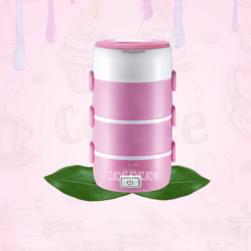 Vier-Layer Elektrische Lunchbox Cfxb-16 Elektronische Verwarming Koken Rvs Elektronische Lunchbox 220V 250W 2.2