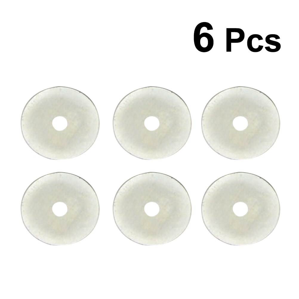 6pcs Cutting Circular Replace Sharp 28mm Rotary Round Blades Rotary Cutter Replacement Cutter for Sewing: Default Title