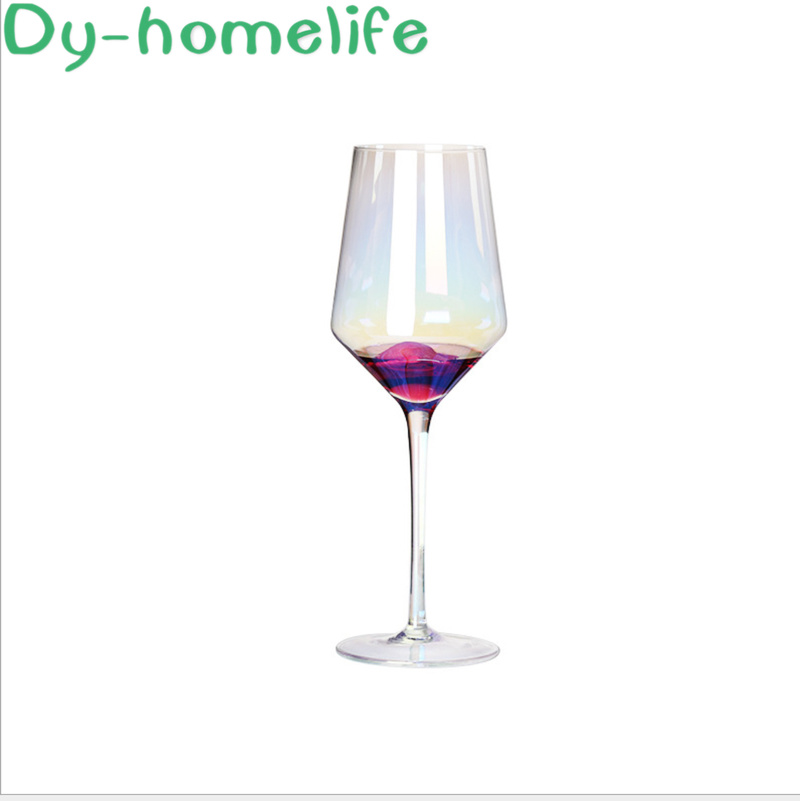 Nordic Colorful Crystal Glass Wine Restaurant Restaurant Harp U-shaped Decanter Tall Wine Glass Whiskey Vodka Glass