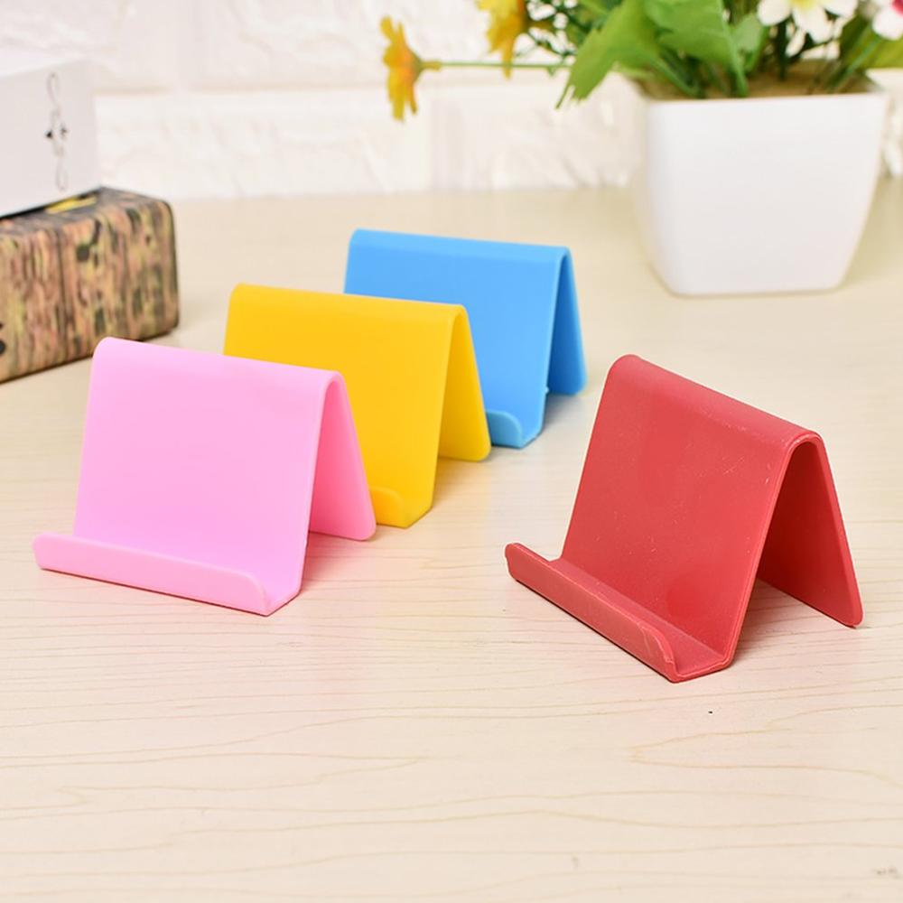 Mini soporte de teléfono móvil portátil caramelo fijo suministros para el hogar accesorios de cocina decoración de teléfono