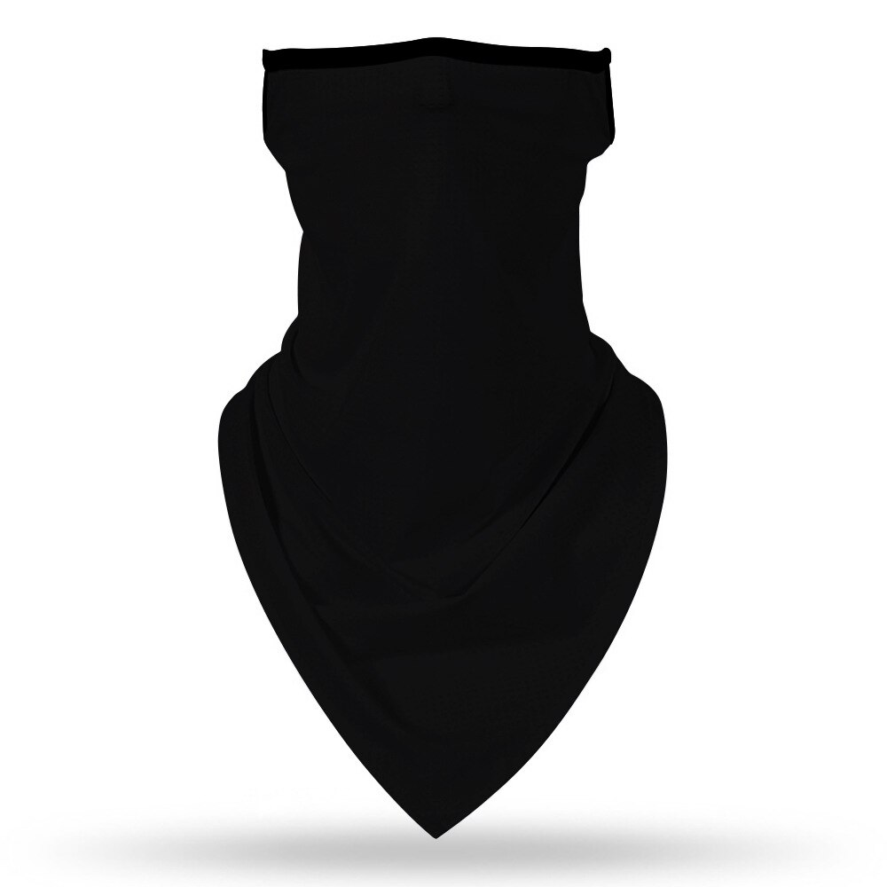 Motorcycle Triangle Bandana Summer Face Cover Shield Tube Scarf Ice Silk Neck Gaiter Balaclava Breathable Headband for Men Women: 01